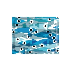 Desserte pliante BAUHAUS avec roulettes, Structure chromée, 2 niveaux, 4 positions