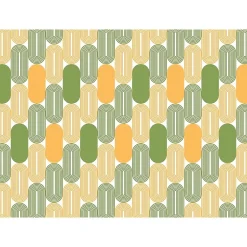 Desserte pliante BAUHAUS avec roulettes, Structure blanche, 2 niveaux, 4 positions