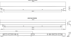 Déflecteur de porte de four GoodHome Cisely l. 59.5 cm