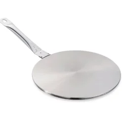 Disque relais induction BAUMALU 26 cm inox poignée ergonomique