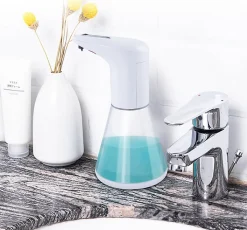 Distributeur automatique de savon 400 ml avec capteur infrarouge