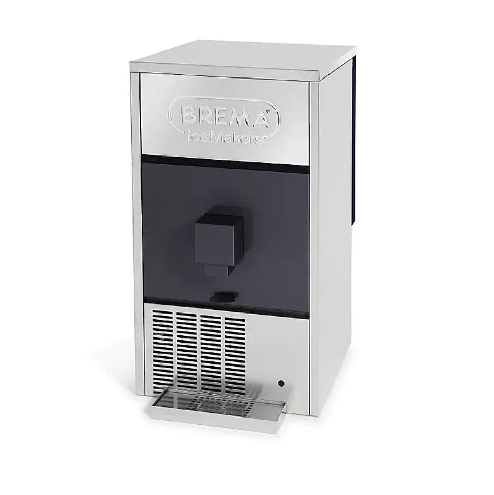 Distributeur Automatique de Glaçons Production 44 kg/24h Réserve-Bac 12kg - BREMA - l50- L0.1- P63- h92-