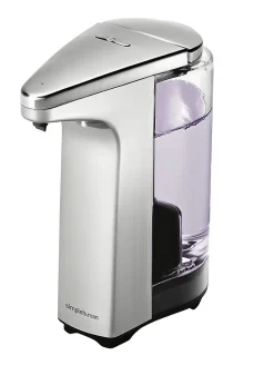 Distributeur de savon à capteur effet brossé Simplehuman