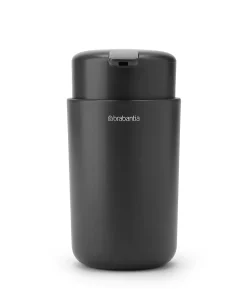 Distributeur de savon 250 ml effet grès noir Renew Brabantia