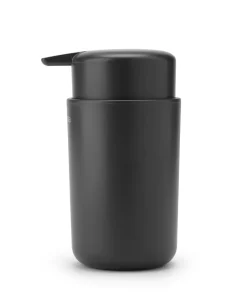 Distributeur de savon 250 ml effet grès noir Renew Brabantia