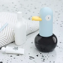 Distributeur de savon automatique ABS en forme de canard avec capteur infrarouge pour enfants