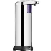 Distributeur de savon automatique en acier inoxydable avec base étanche et détecteur de mouvement infrarouge