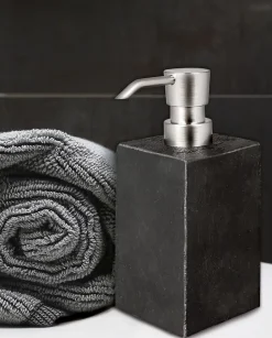 Distributeur de savon B-black en pierre