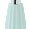 Distributeur de savon bleu pastel en céramique soft touch Facette