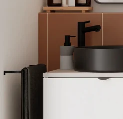 Distributeur de savon béton gris nuage GoodHome Elland