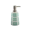 Distributeur de savon céramique SINTRA Bleu Turquoise MSV