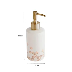 Distributeur de savon écru Bohémia Box & Beyond