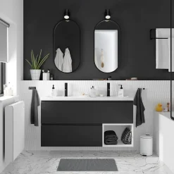 Distributeur de savon Elland marbre GoodHome