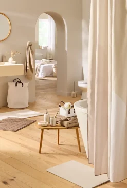 Distributeur de savon en céramique taupe Levasseur Stone