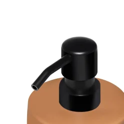 Distributeur de savon en céramique orange Lassane GoodHome