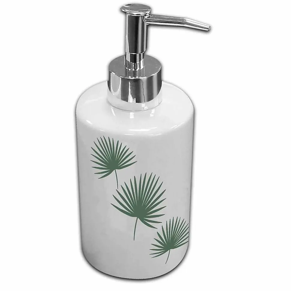 Distributeur de Savon "Jungly" 17cm Blanc