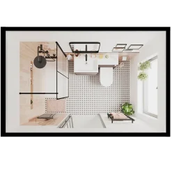 Distributeur de savon Koros blanc et nude GoodHome