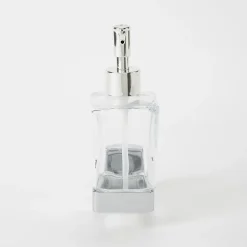 Distributeur de savon mural en verre et chromé Alessano GoodHome