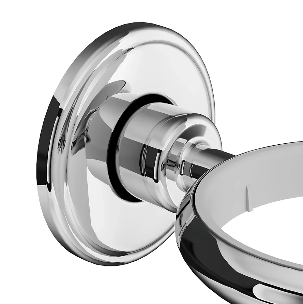 Distributeur de savon mural acier inoxydable chromé Endell GoodHome