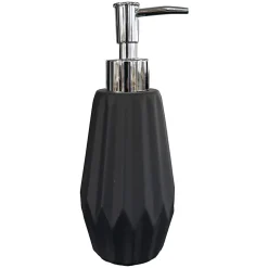 Distributeur de savon noir en céramique Levasseur Facette