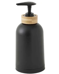 Distributeur de savon noir et bambou, Future Home Prima