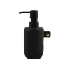 Distributeur de savon Polyrésine LIO Noir Spirella