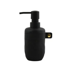 Distributeur de savon Polyrésine LIO Noir Spirella