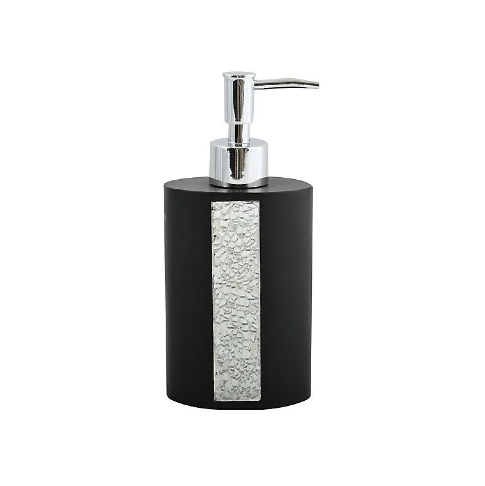 Distributeur de savon Polyrésine LUANDA Noir MSV