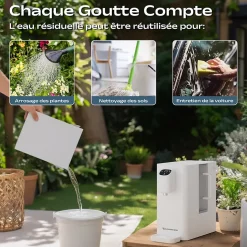 Distributeur d'Eau Chauffage Instantanée Fontaine à Eau Osmoseur Inverse Filtration RO Purificateur d'eau SusGreenable