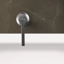 Distributeur savon cuisine encastrable Luisina inox massif