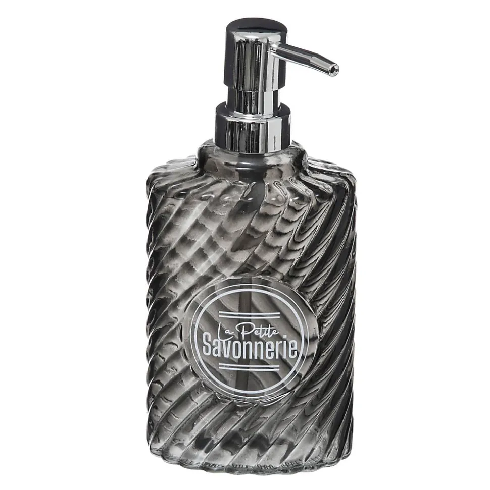 Distributeur Savon Verre Box - Gris- 5five