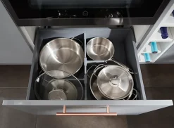 Diviseur pour casserolier GoodHome Soto gris anthracite