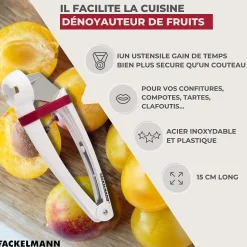 Dénoyauteur de prunes Fackelmann Arcadalina