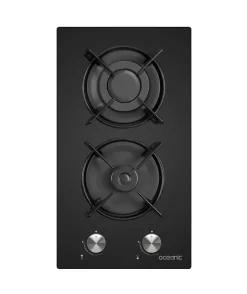 Domino gaz OCEANIC - Verre - Noir