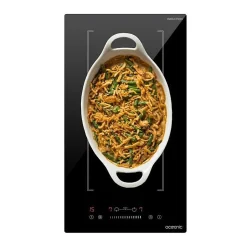 Domino induction encastrable - OCEANIC - OCEATI2Z2BF - Flex 2 feux - 3600 W - Noir