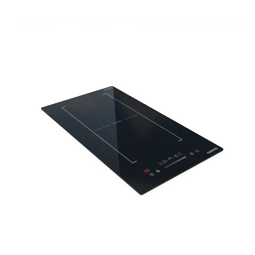 Domino induction encastrable - OCEANIC - OCEATI2Z2BF - Flex 2 feux - 3600 W - Noir