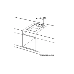 Domino vitrocéramique 32cm 3700w noir Neff T63TDX1L0