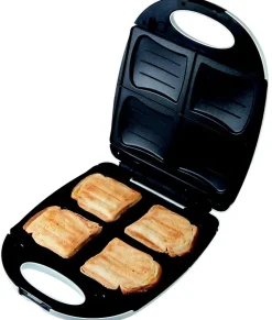 DOMO Appareil a croque-monsieur 1200 W Blanc DO9046C