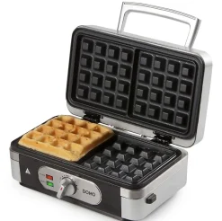 DOMO DO9136C Gaufrier multifonction - Inox