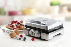DOMO DO9149W Gaufrier électrique - Inox