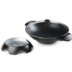 DOMO DO8708W Wok électrique - Noir