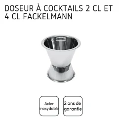 Doseur à alcool pour cocktails Fackelmann Bar Concept