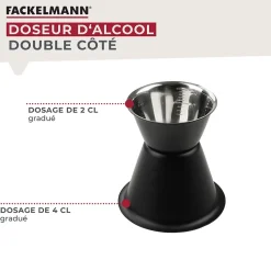 Doseur à cocktail 2 et 4 cl Fackelmann Spectre