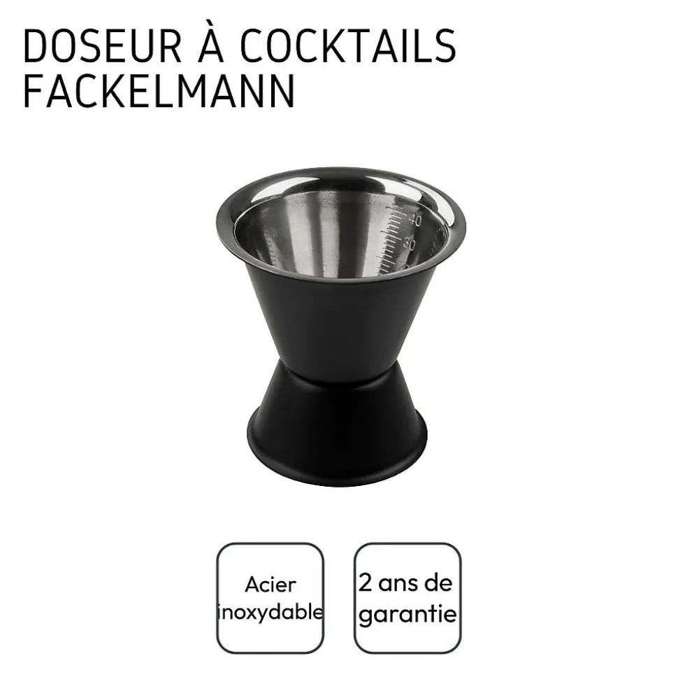 Doseur à cocktail 2 et 4 cl Fackelmann Spectre