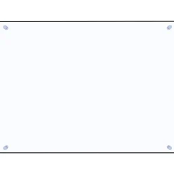 Dosseret de cuisine Transparent 80x60 cm Verre trempé