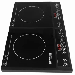 Double Plaque de cuisson électrique à induction 2000W