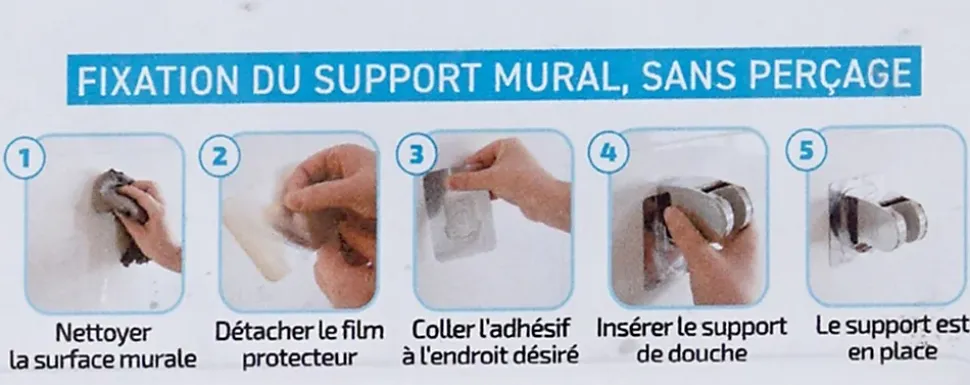 Douchette 2 jets chromée pour robinet de lavabo et évier, MTK Mouss-O Jet