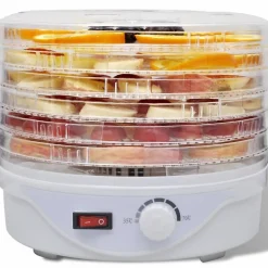 Déshydrateur avec 6 plateaux empilables (ronds)
