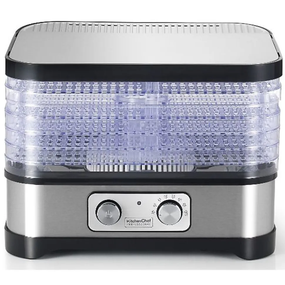 Déshydrateur fruits et légumes 5 plateaux 400w Kitchen Chef SECCO.5.MECA