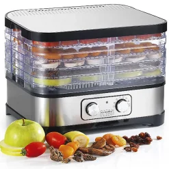 Déshydrateur fruits et légumes 5 plateaux 400w Kitchen Chef SECCO.5.MECA